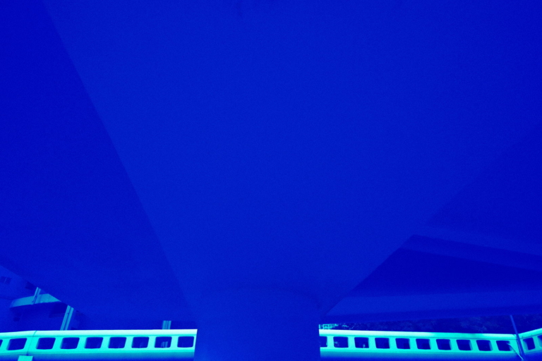 Under the blue bridge (2021). Fine art inkjet prints on Hahnemühle paper 80 x 60 cm. Limited edition of 1. © Roberto Davolio