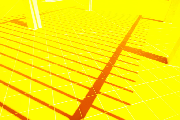 Yellow trellis and tiles (2021). Fine art inkjet prints on Hahnemühle paper 80 x 60 cm. Limited edition of 1. © Roberto Davolio