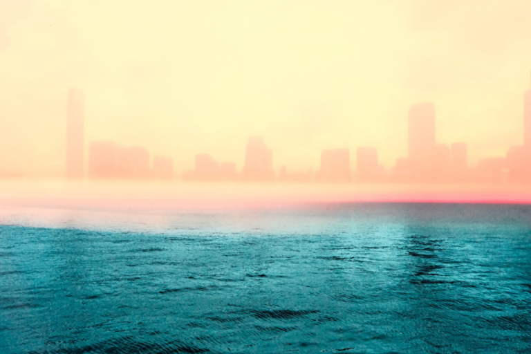 SOLD --- Noon time by the bay (2022). Fine art inkjet prints on Hahnemühle paper 80 x 60 cm. Limited edition of 3. © Roberto Davolio